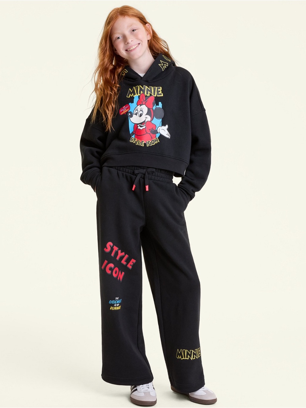 Disney | Macy's Big Girls Minnie Mouse Pullover Hoodie and Sweatpants